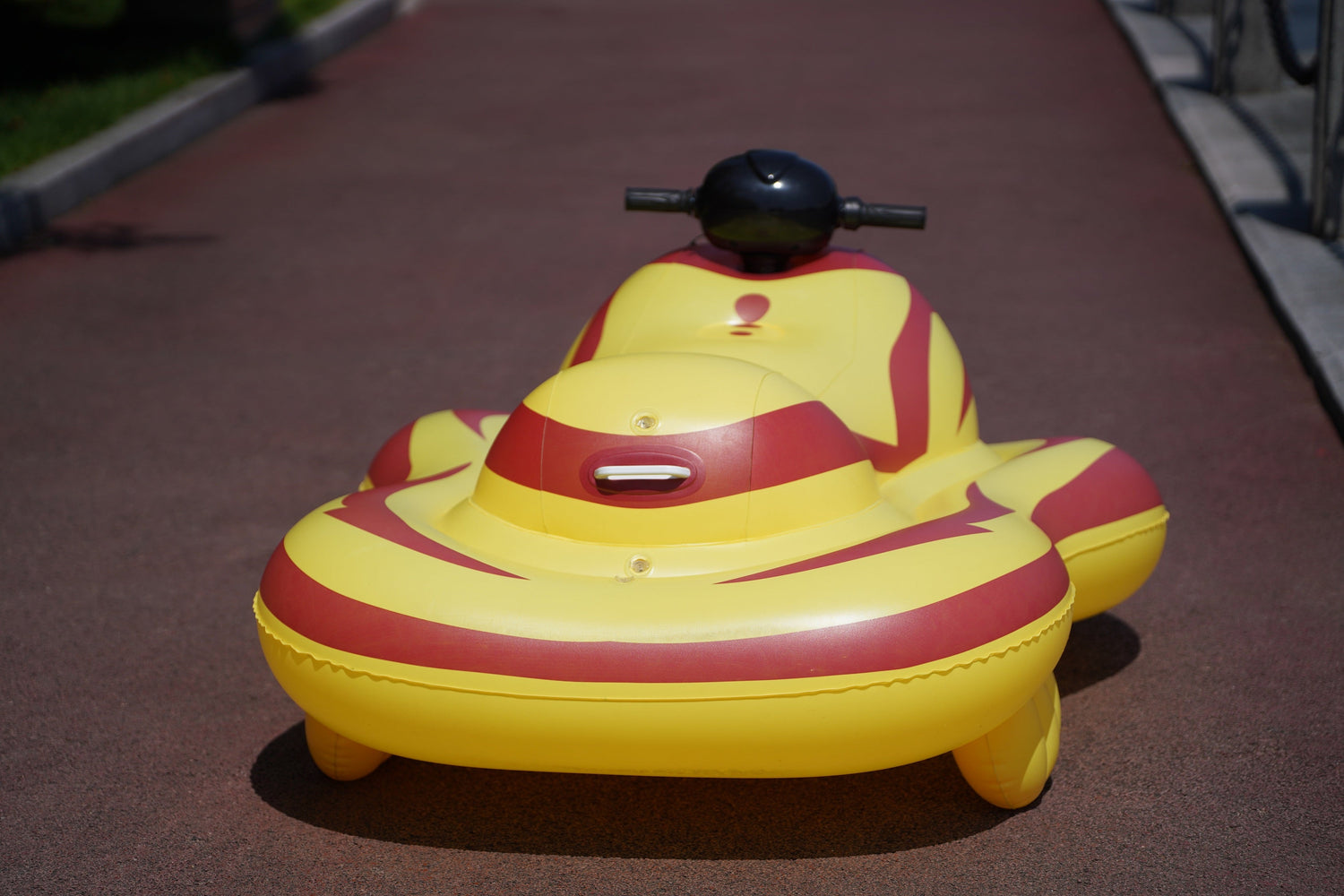 Inflatable motorboat